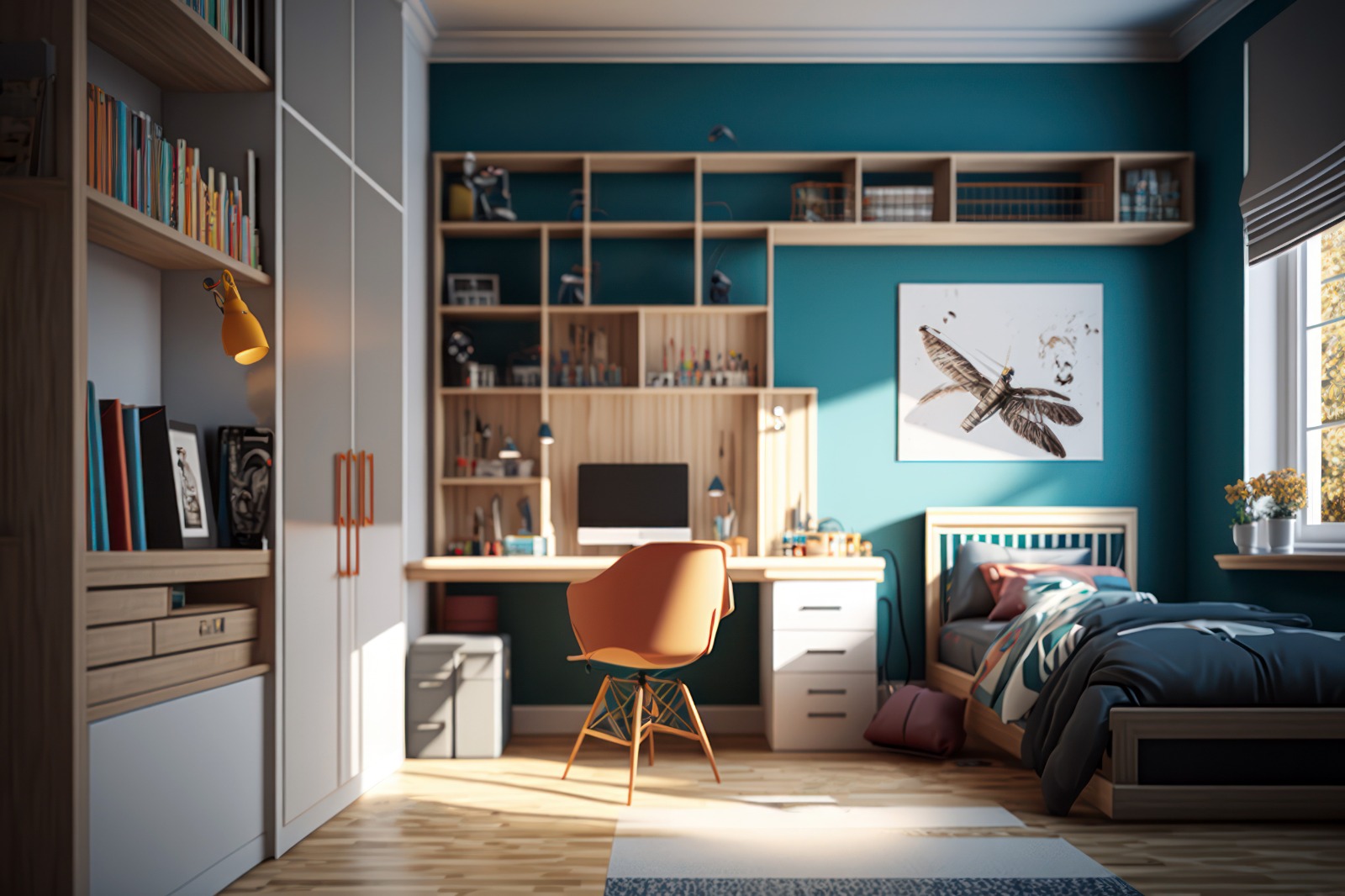 ¿Cómo transformar una habitación infantil en una habitación juvenil?