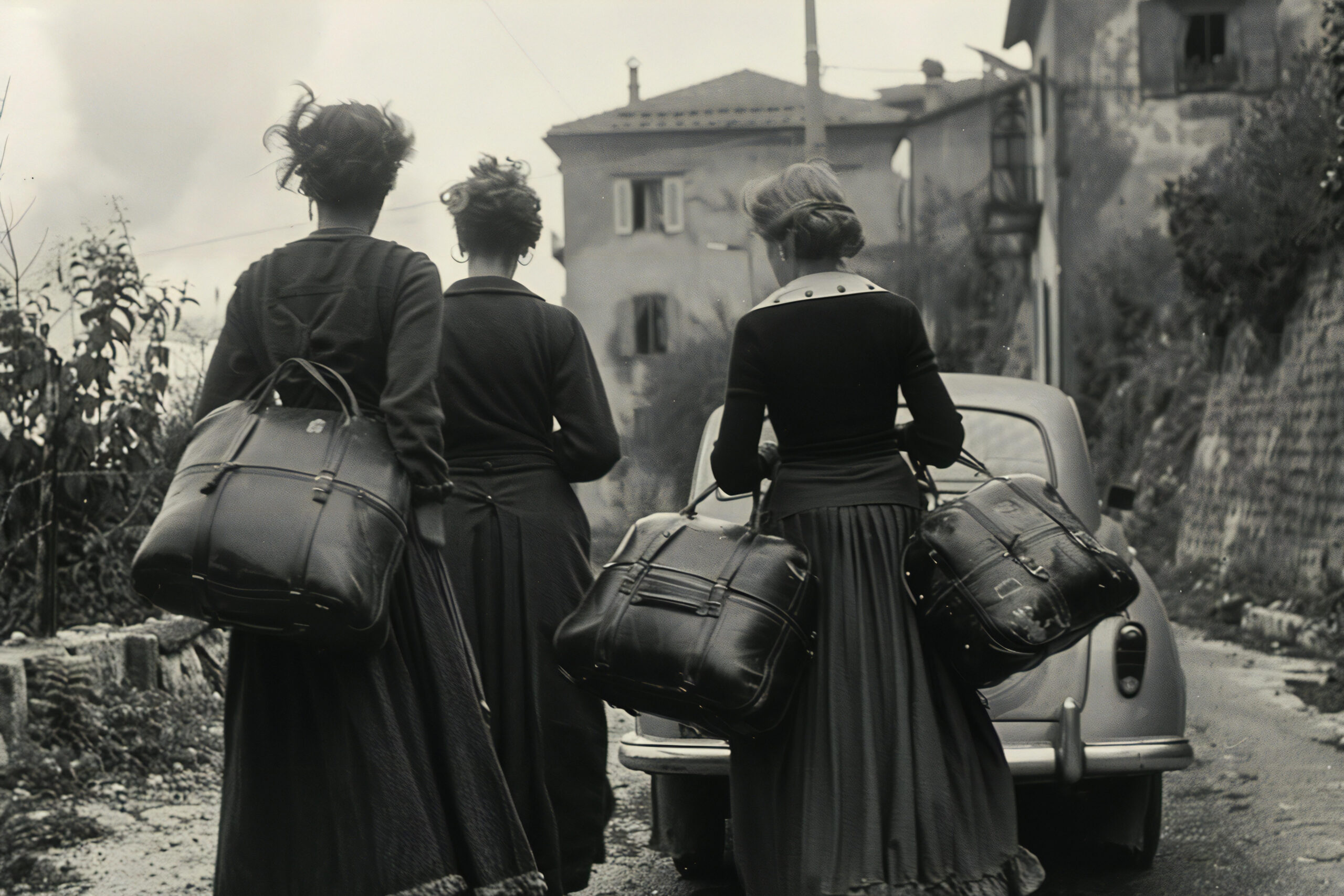 Elegantes años 30 y 40. Tiempos de guerra y posguerra